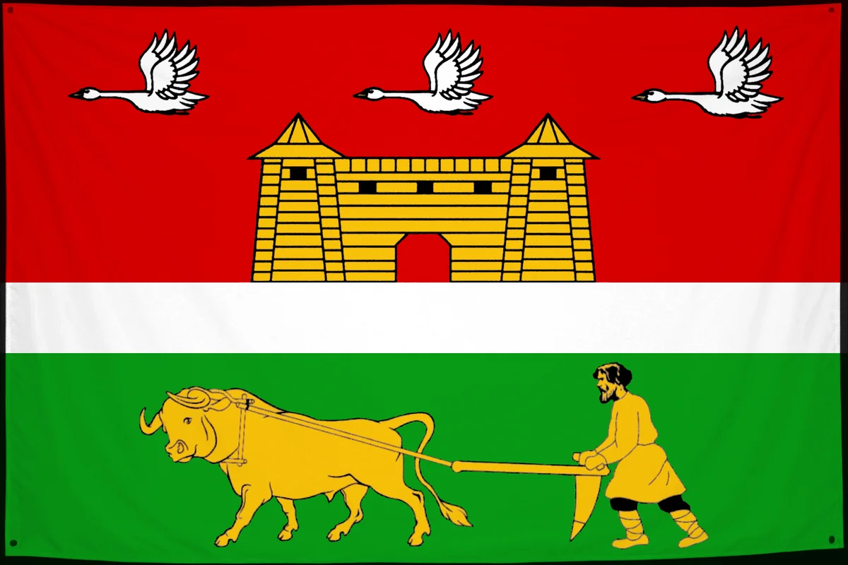 Флаг: Большереченский район